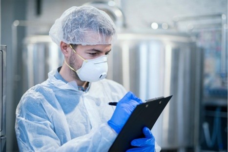 GxP facility audit in progress